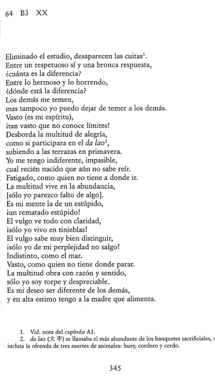 Tao te ching (Lao Tse). EdiciÃ³n de IÃ±aki Preciado